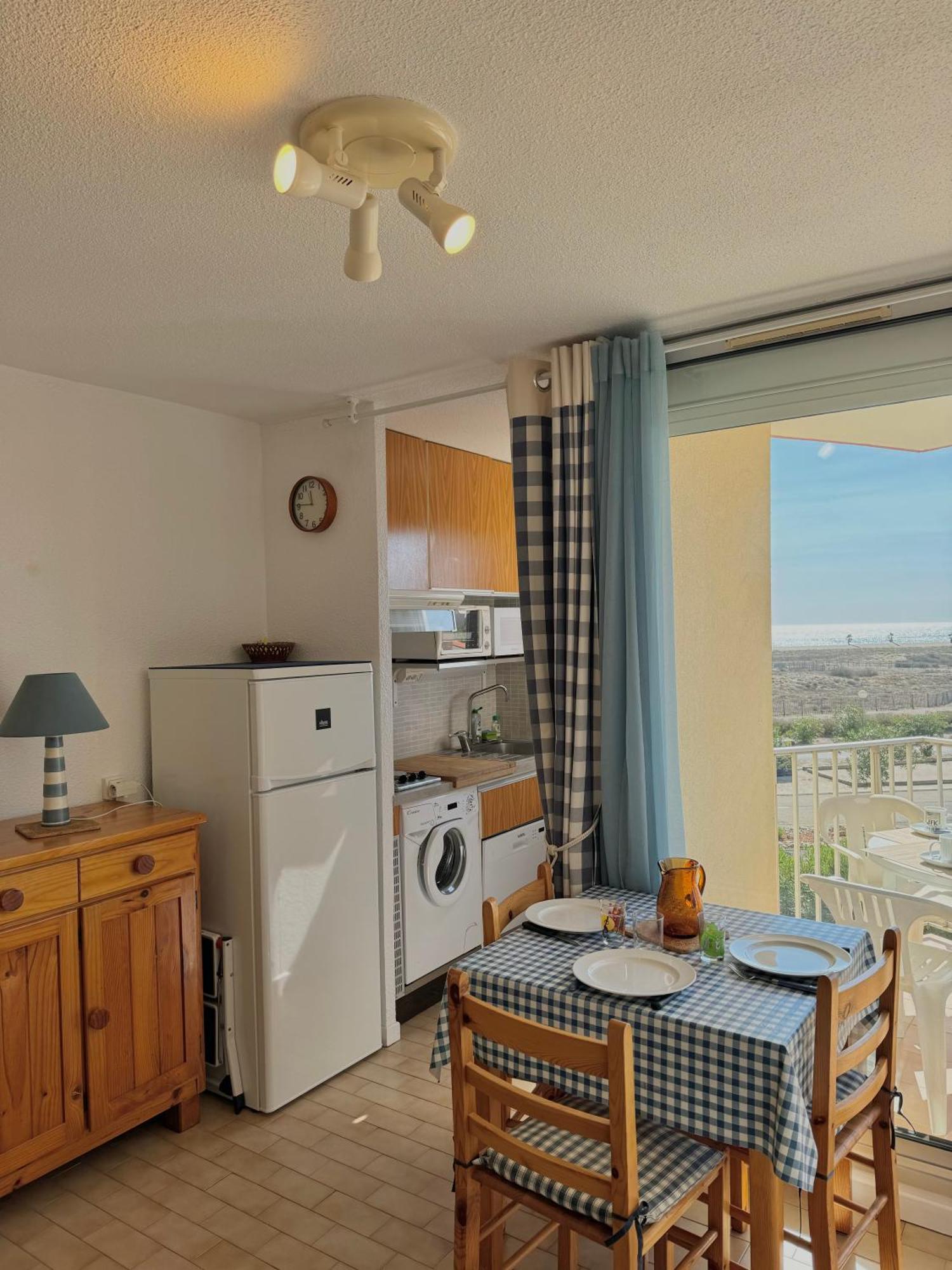 Studio 3 Personnes Acces Direct Plage - Parking Prive - 3Tvp30 Le Barcares Luaran gambar