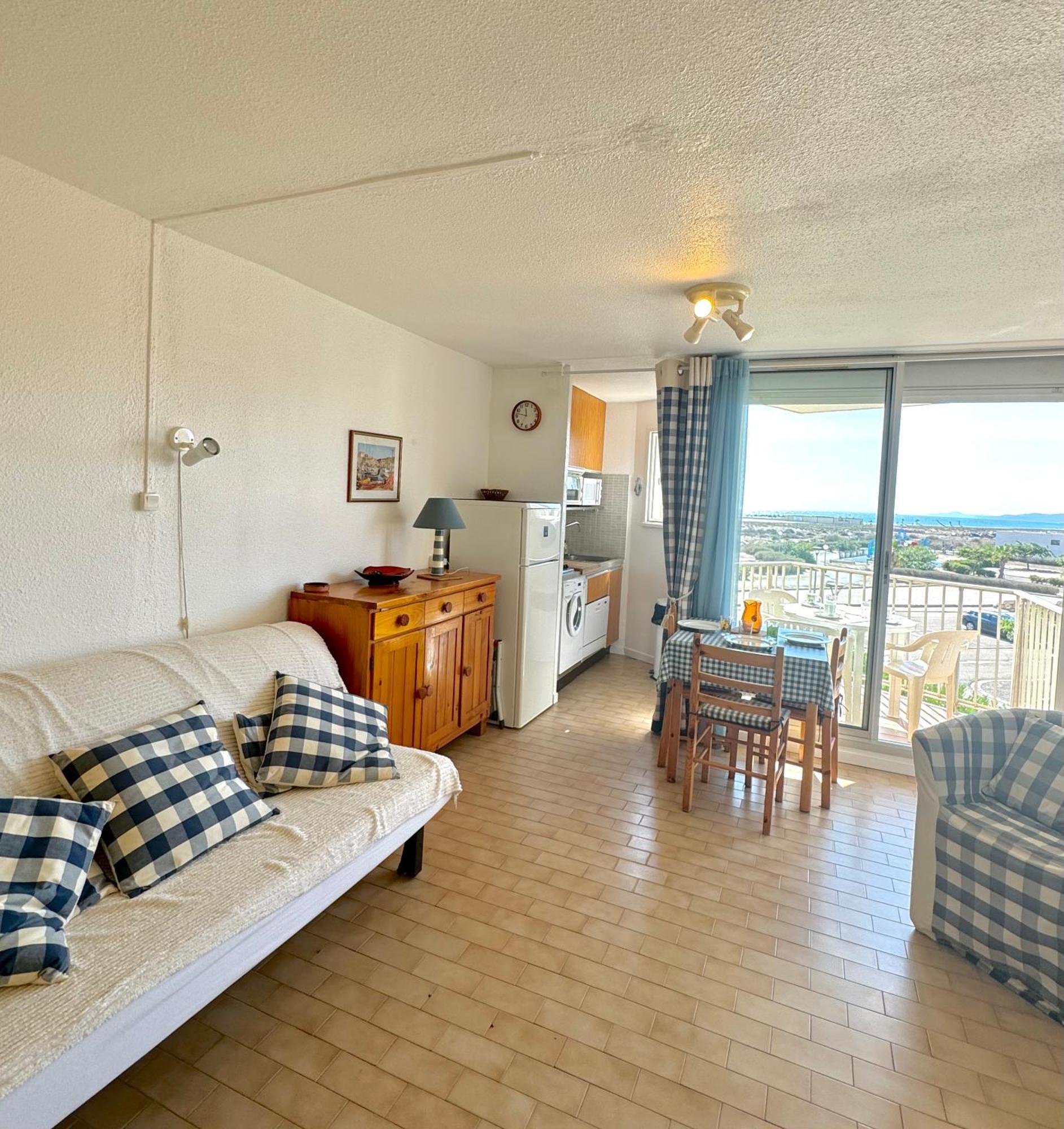 Studio 3 Personnes Acces Direct Plage - Parking Prive - 3Tvp30 Le Barcares Luaran gambar