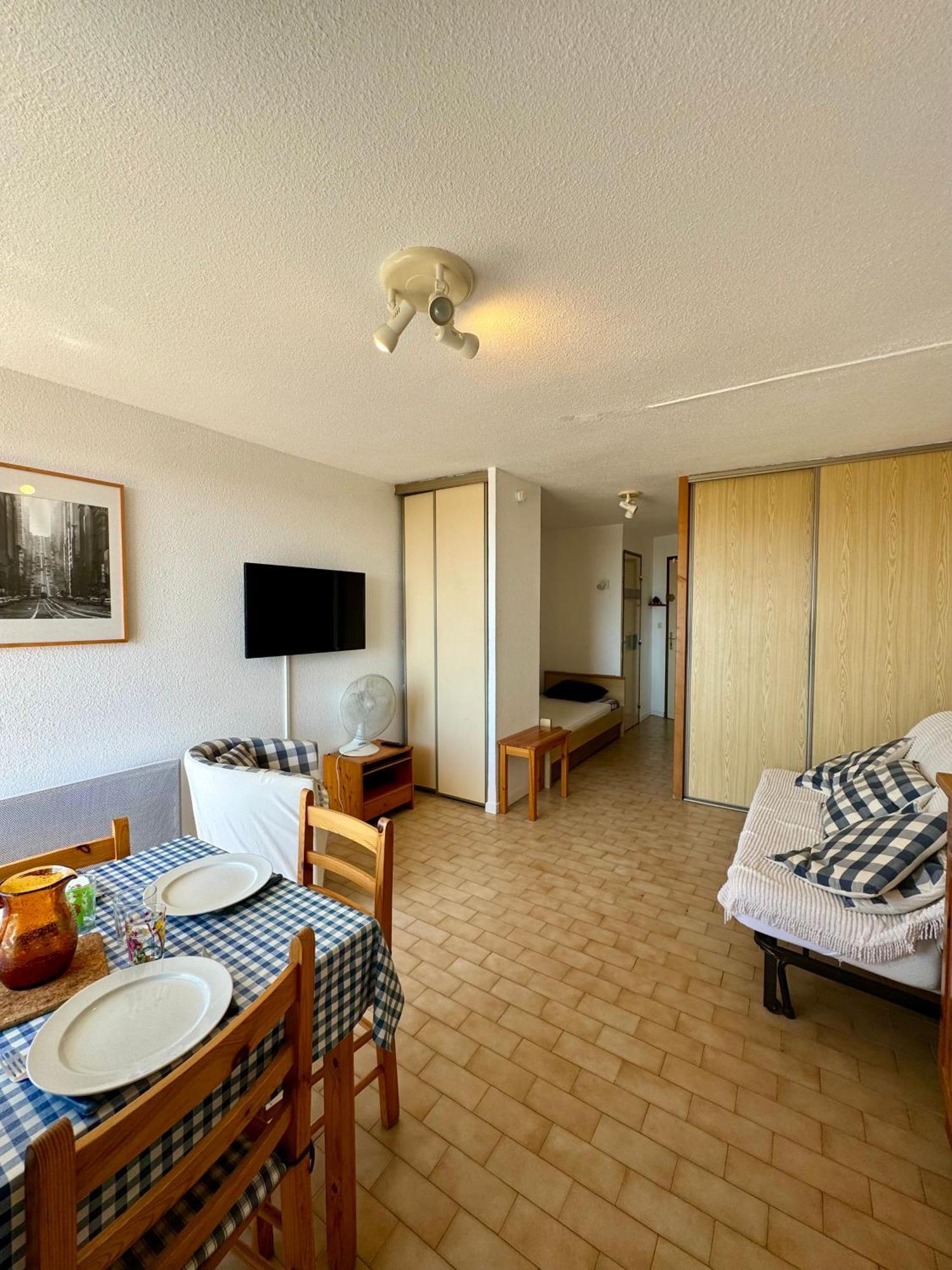 Studio 3 Personnes Acces Direct Plage - Parking Prive - 3Tvp30 Le Barcares Luaran gambar